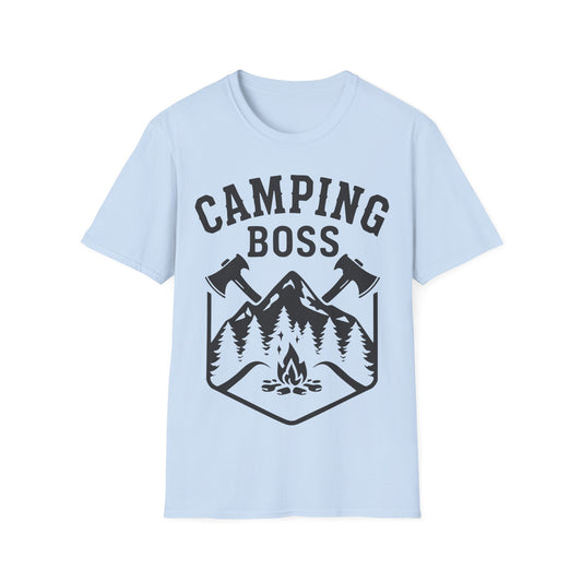 'Camping Boss' Camping T-Shirt
