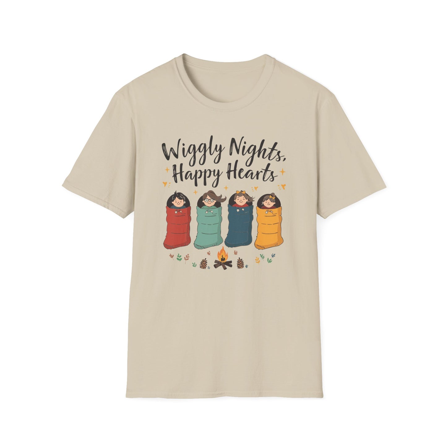'Wiggly Nights Happy Hearts' T-Shirt