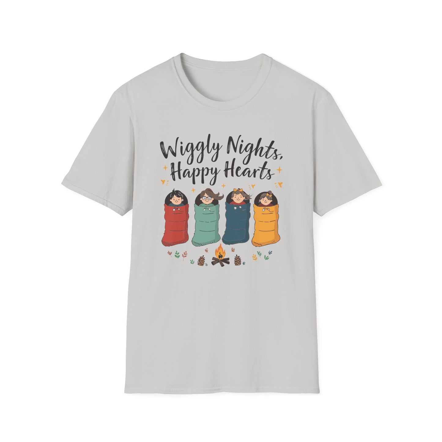 'Wiggly Nights Happy Hearts' T-Shirt