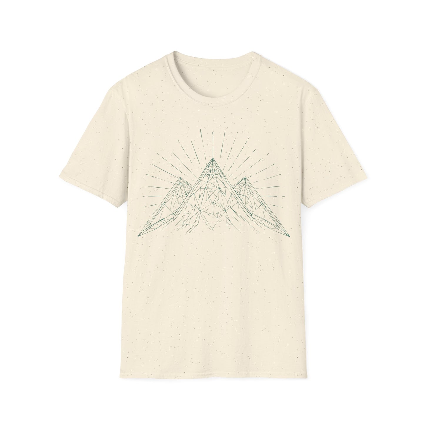 Abstract Mountain Peaks T-Shirt