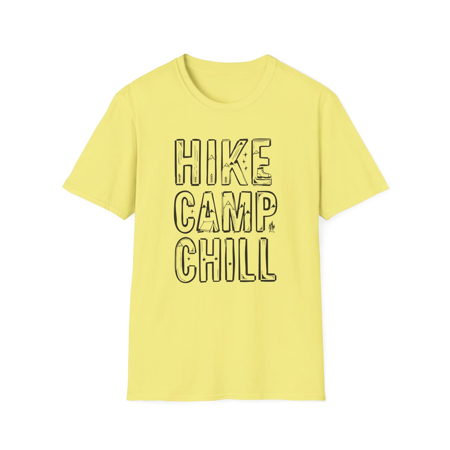 'Hike Camp Chill' Camping T-Shirt