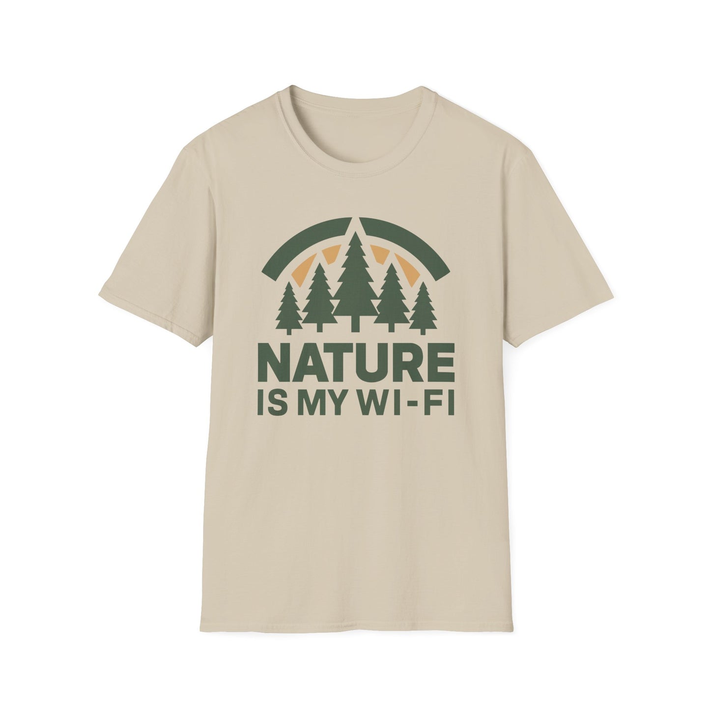 'Nature Is My Wi-Fi' T-Shirt