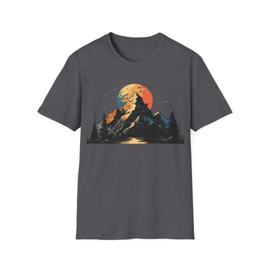 Mountain Sunset Hiking Shirt
