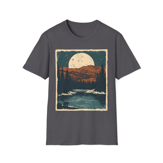 Into the Wild River Camping T-Shirt