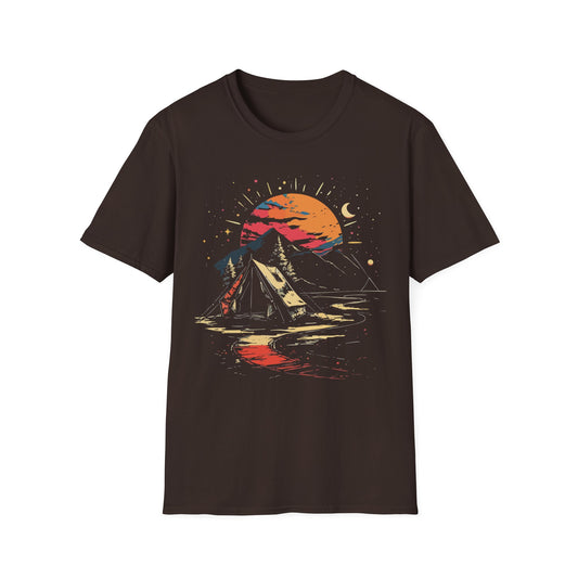 Cosmic Sunset Hiking Shirt