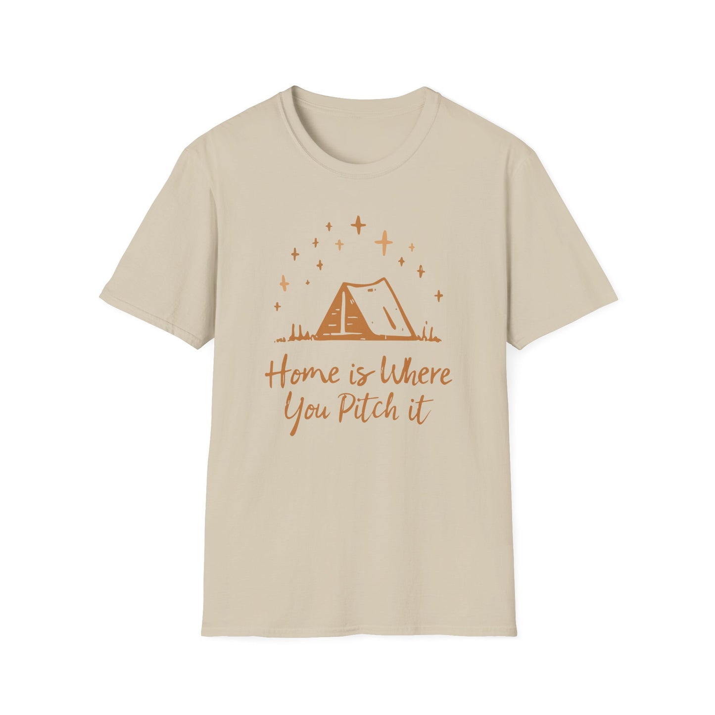 'Home Is Where You Pitch It' T-Shirt