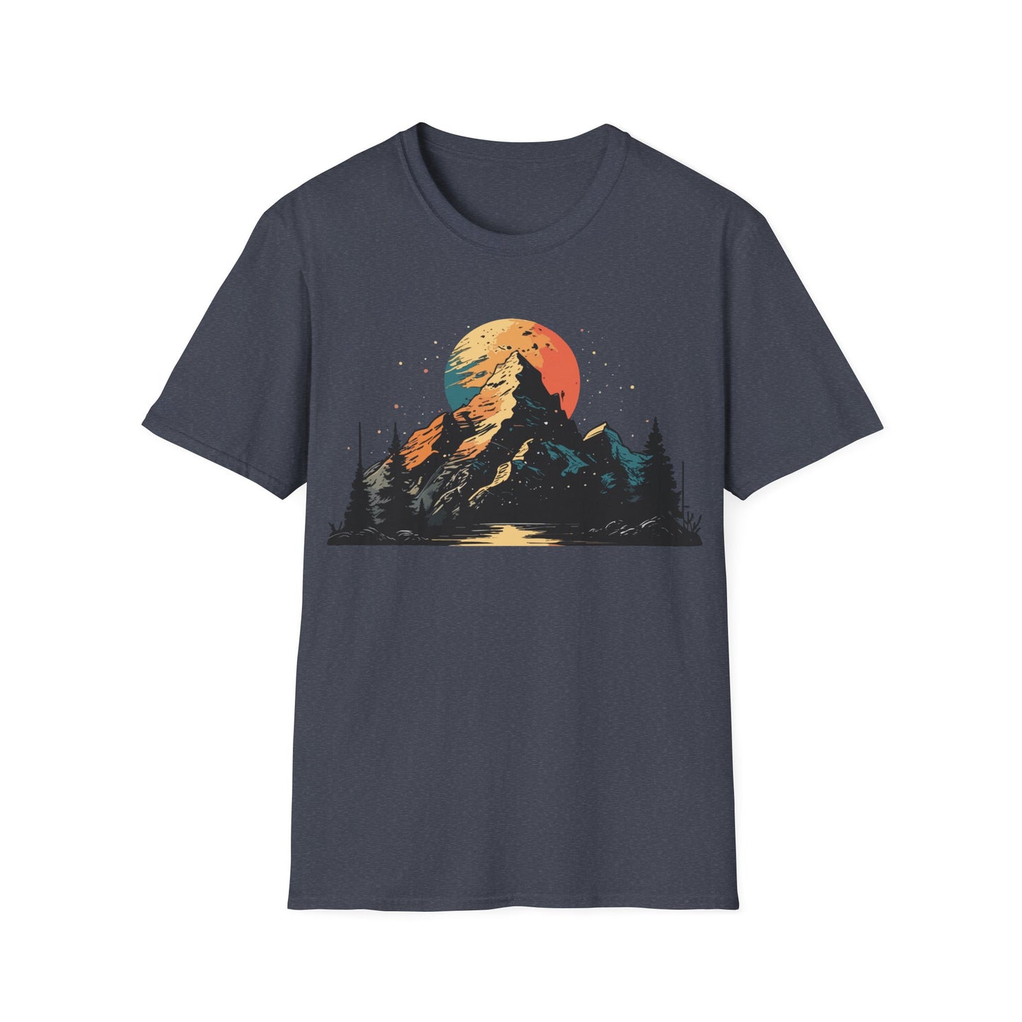 Mountain Sunset Hiking Shirt