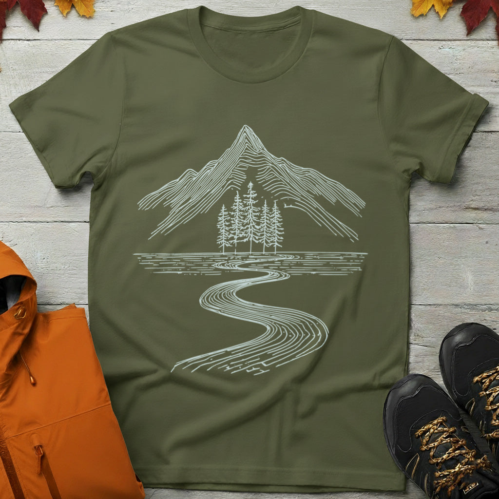Winding River Mountain T-Shirt