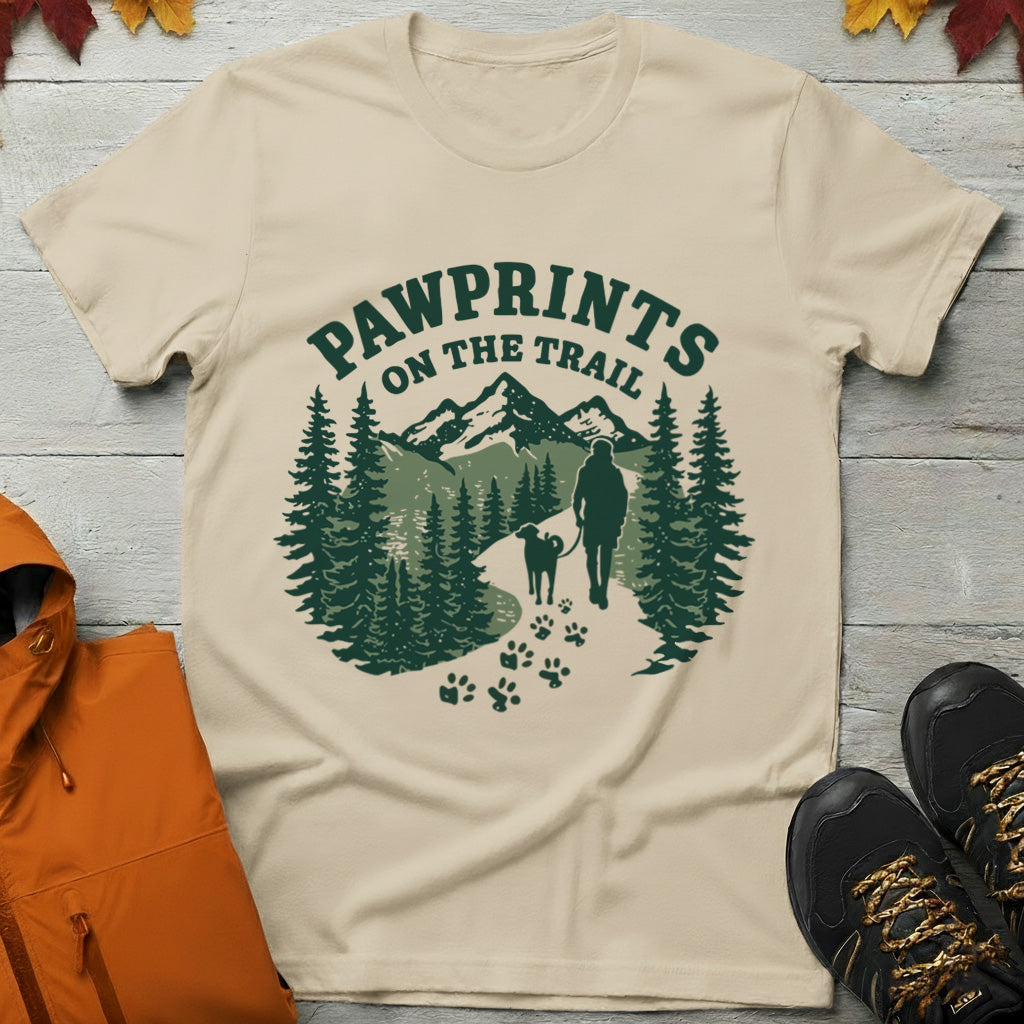 'Pawprints on the Trail' T-Shirt