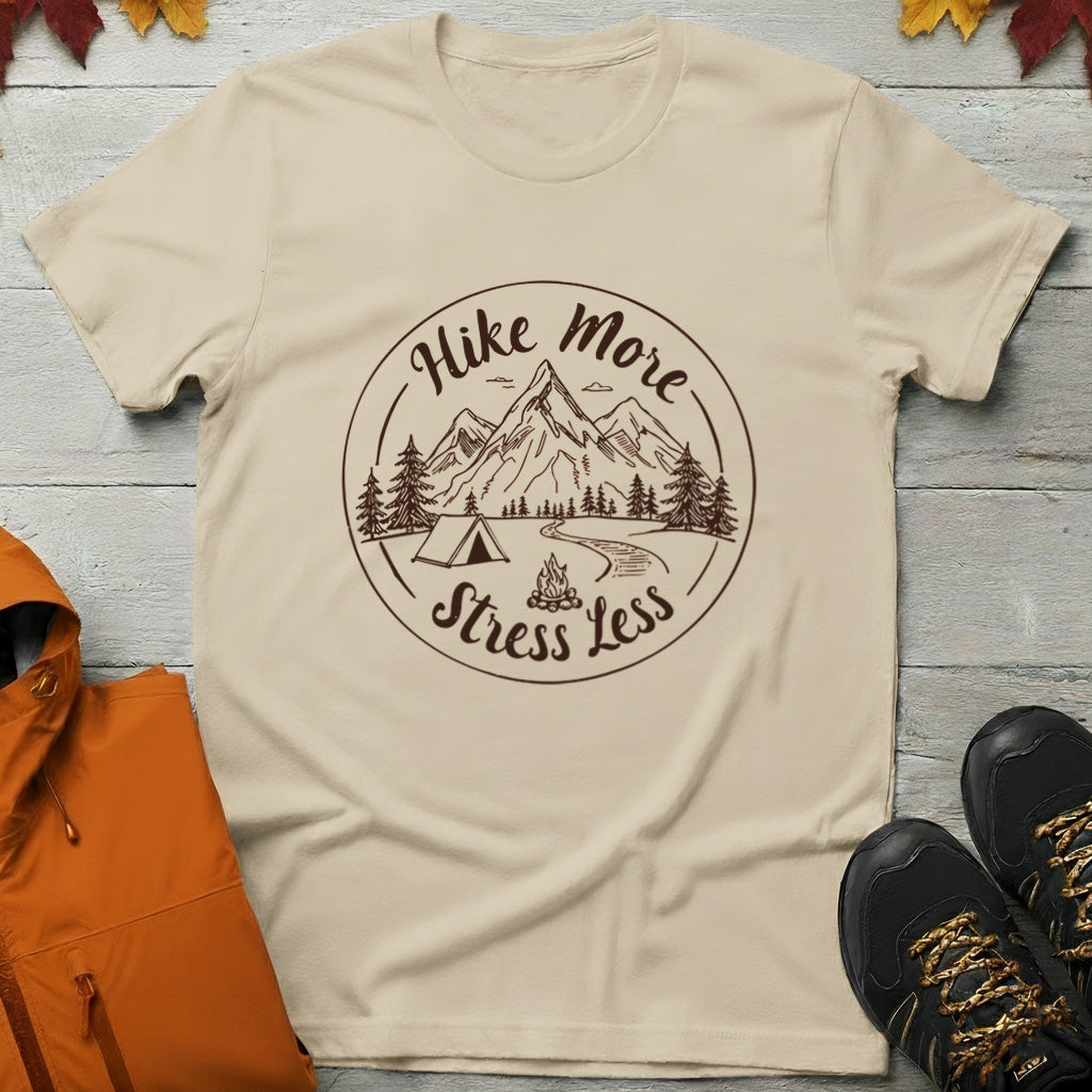 'Hike More Stress Less' T-Shirt