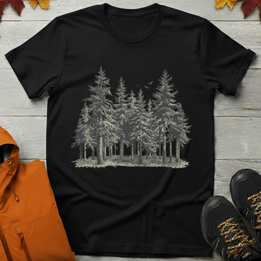 Nature Forest Silhouette T-Shirt