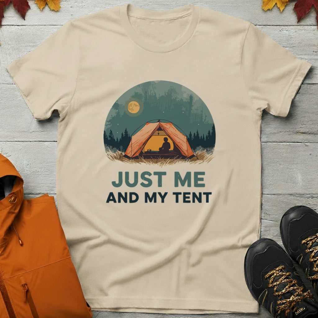 'Just Me and My Tent' T-Shirt