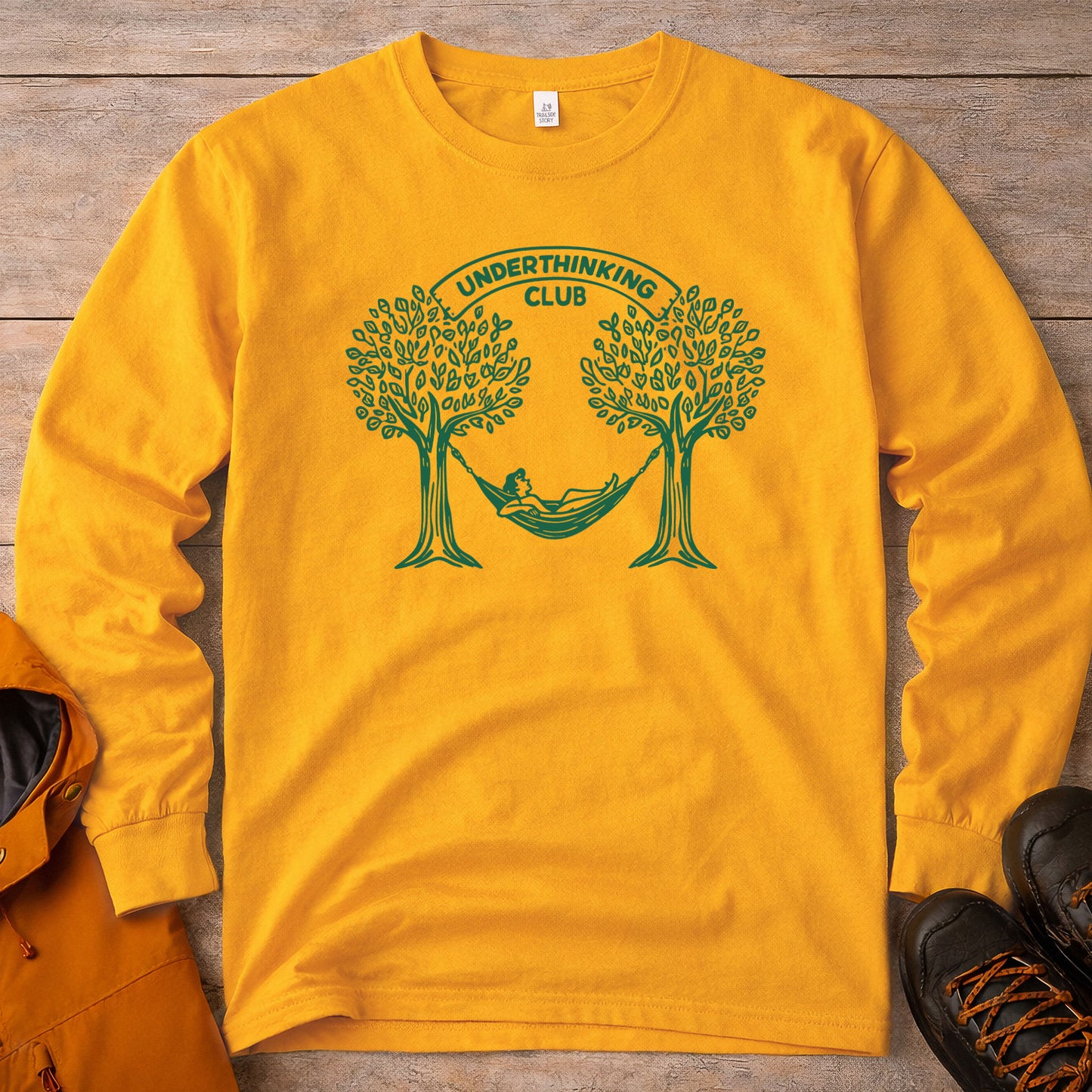 Underthinking Club Long Sleeve Shirt - Unisex Nature Tee