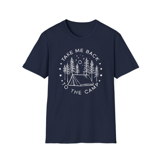 'Take me back to the camp' Camping T-Shirt
