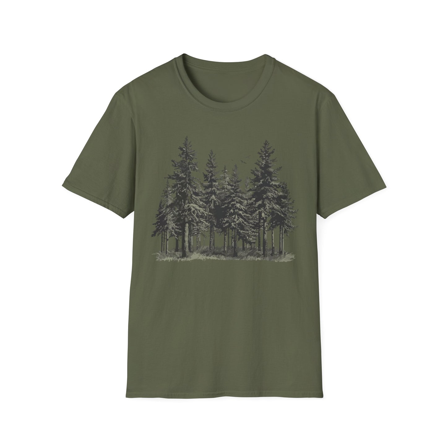 Nature Forest Silhouette T-Shirt