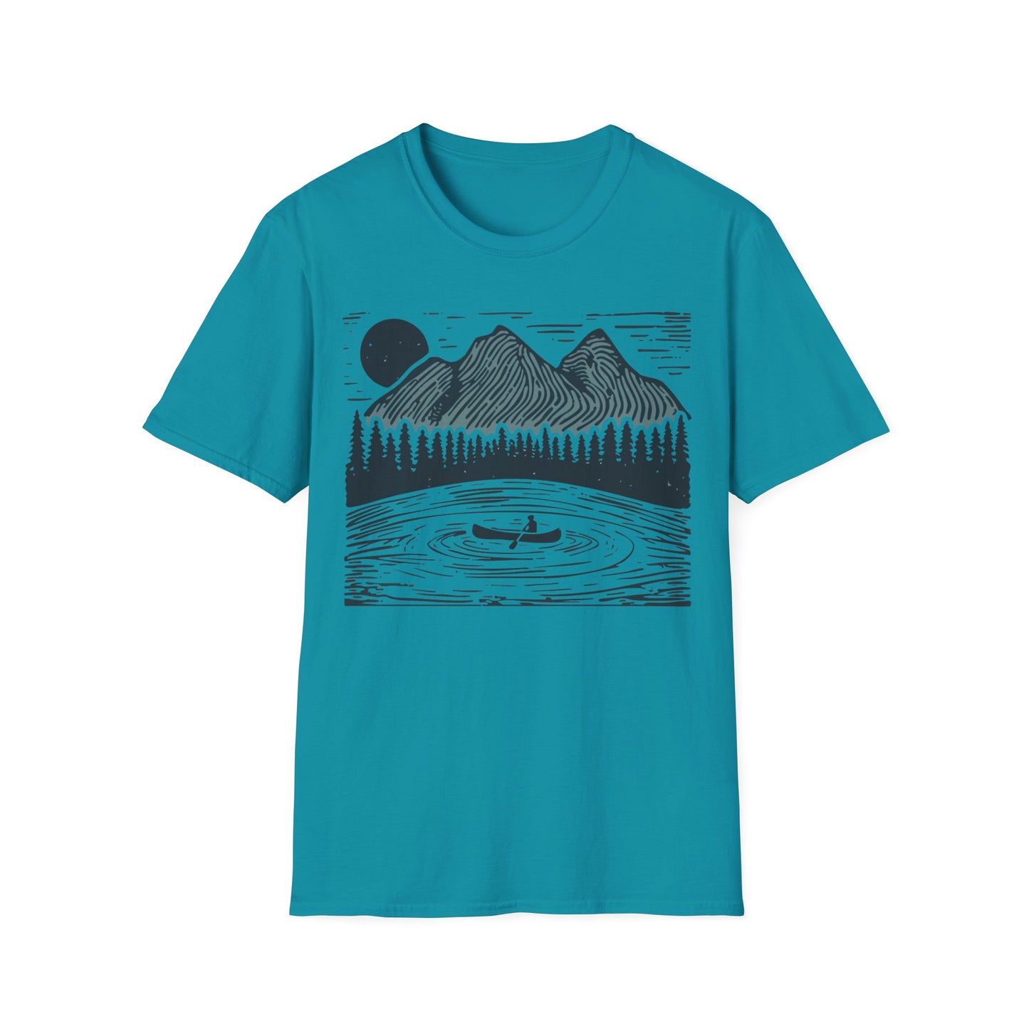 Canoe and Mountain T-Shirt