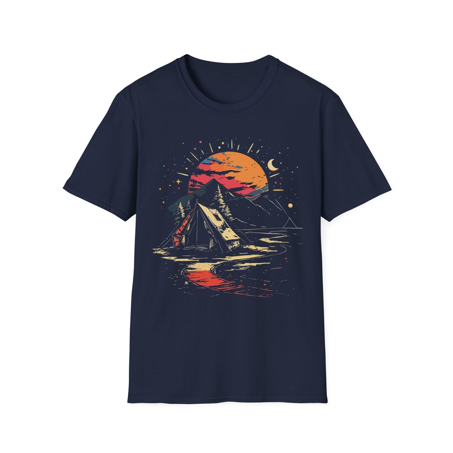 Cosmic Sunset Hiking Shirt