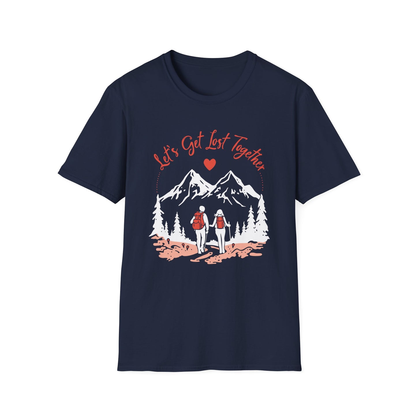 'Let’s Get Lost Together' Camping T-Shirt
