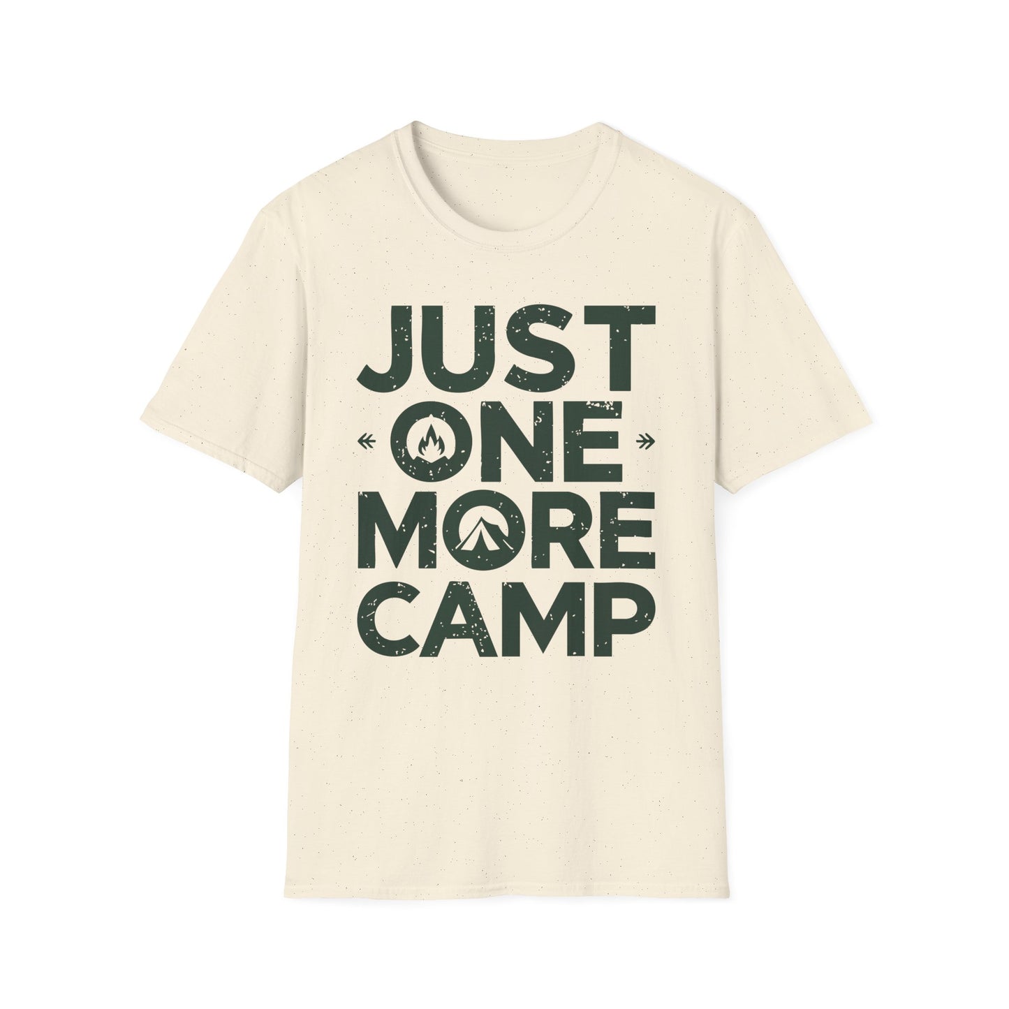 Just One More Camp T-Shirt – Camping & Outdoor Graphic Tee