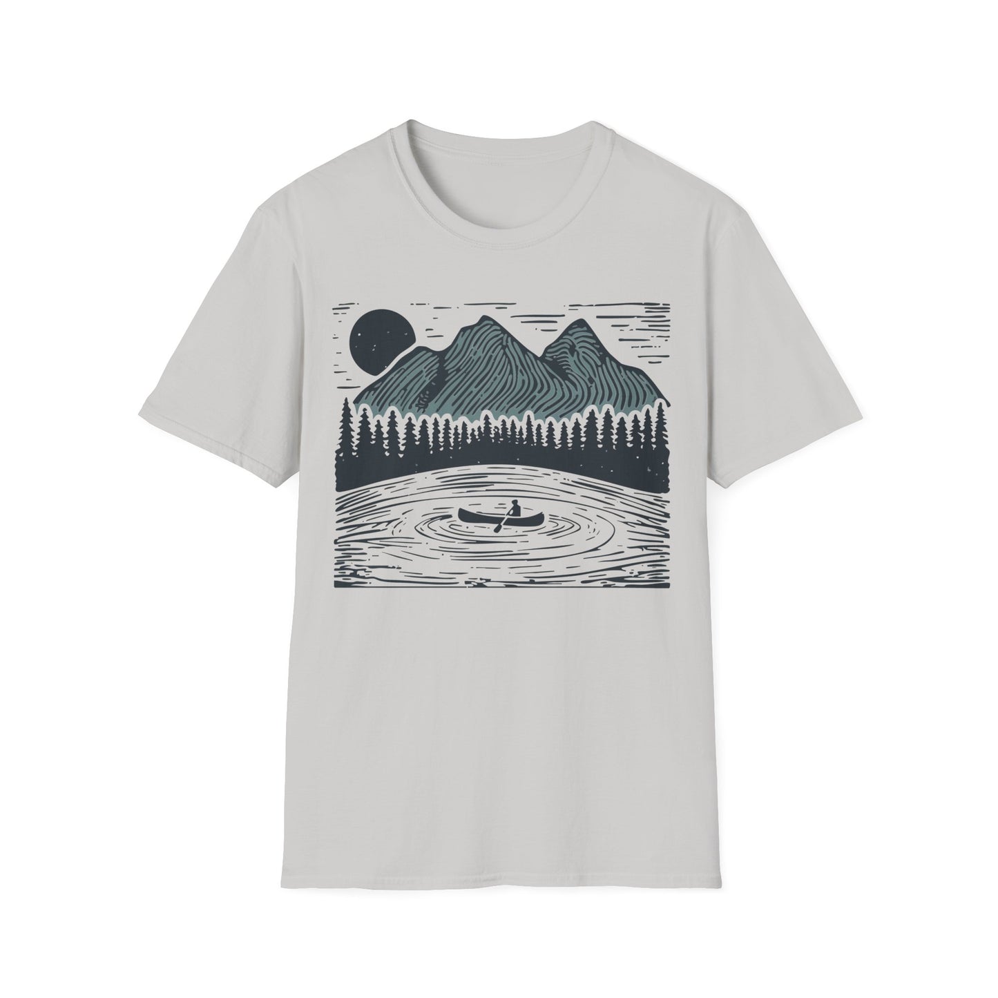 Canoe and Mountain T-Shirt