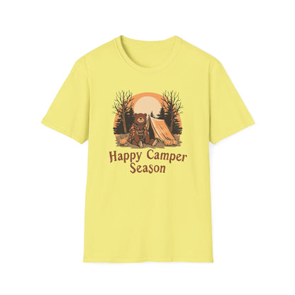 'Happy Camper Season' Camping T-Shirt
