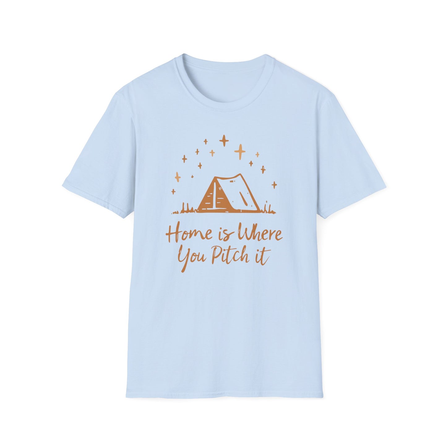 'Home Is Where You Pitch It' T-Shirt