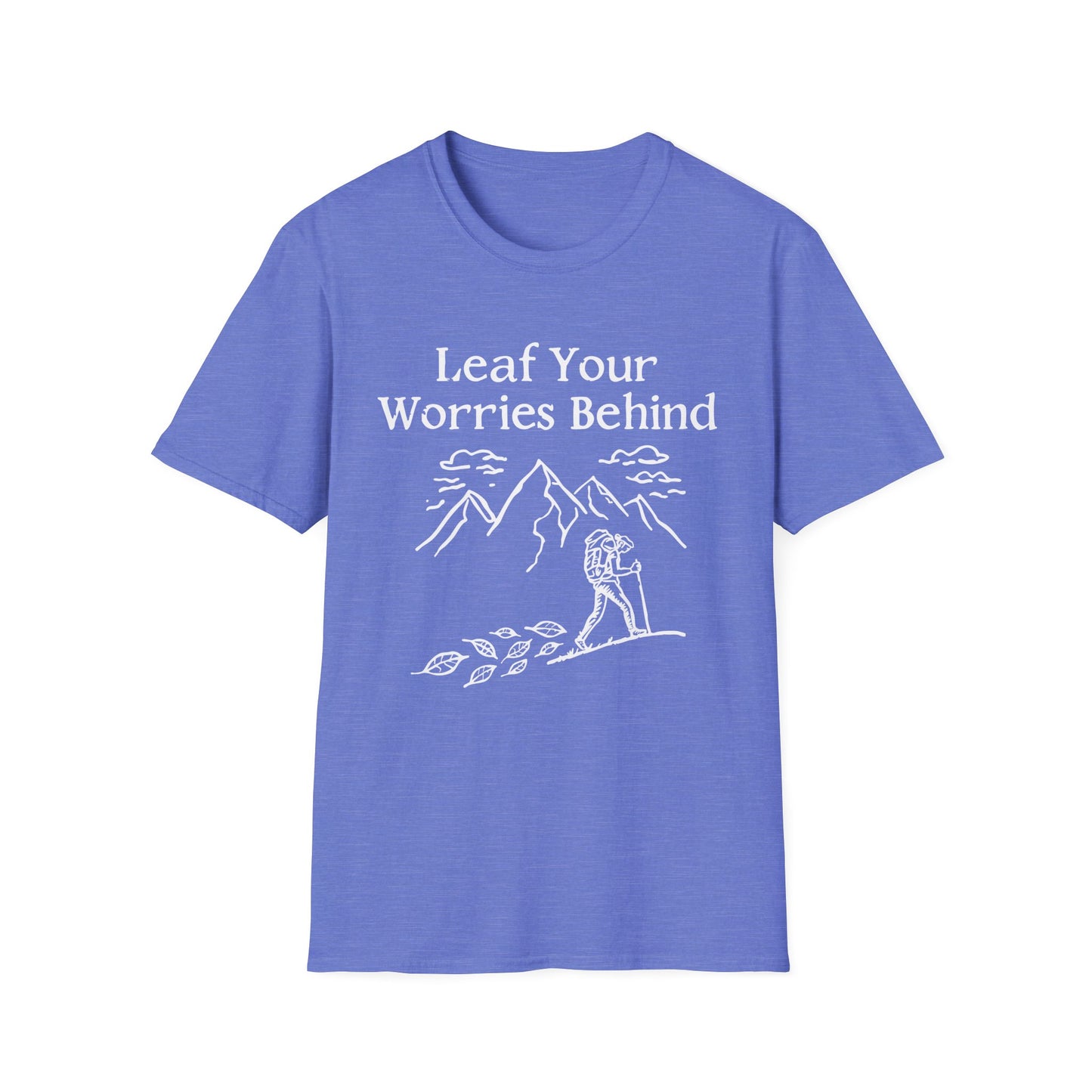 'Leaf your worries behind' Camping T-Shirt