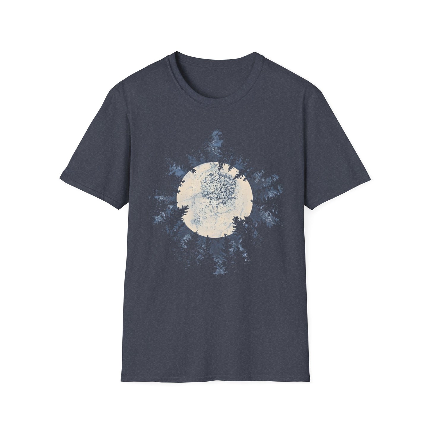 Moon in the Forest Camping T-Shirt