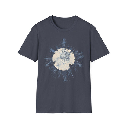 Moon in the Forest Camping T-Shirt