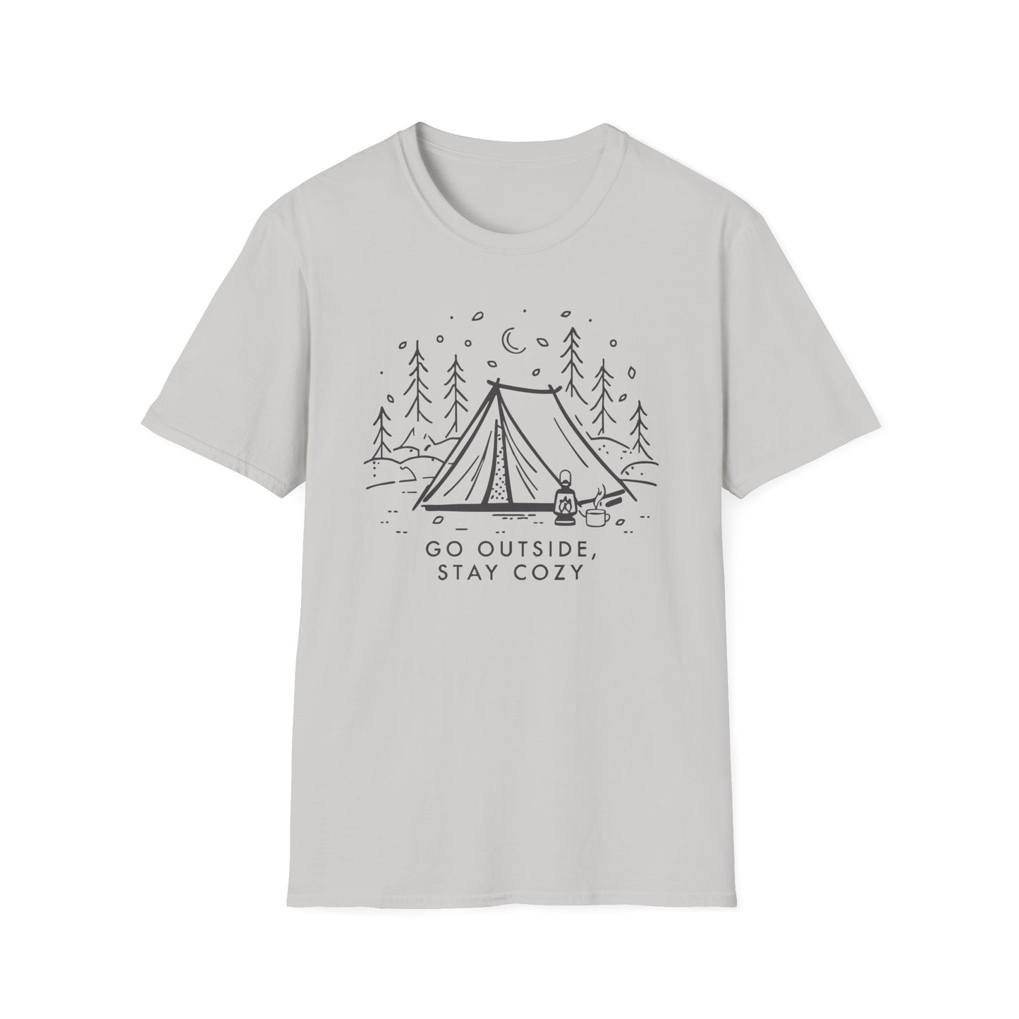 'Go Outside, Stay Cozy' T-Shirt