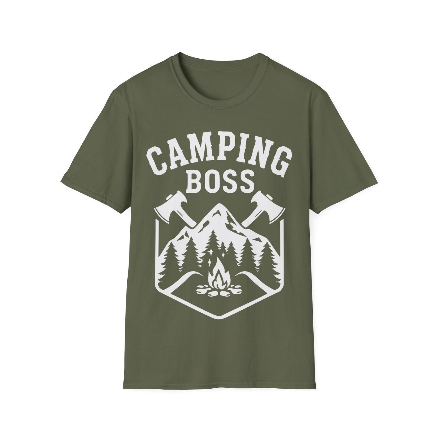 'Camping Boss' Camping T-Shirt