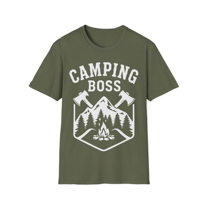 'Camping Boss' Camping T-Shirt