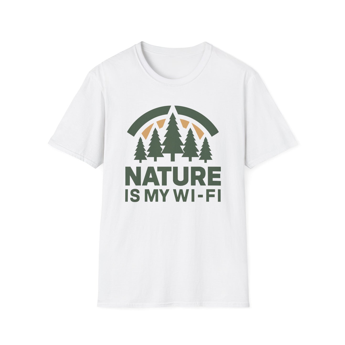 'Nature Is My Wi-Fi' T-Shirt