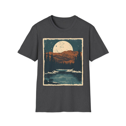 Into the Wild River Camping T-Shirt