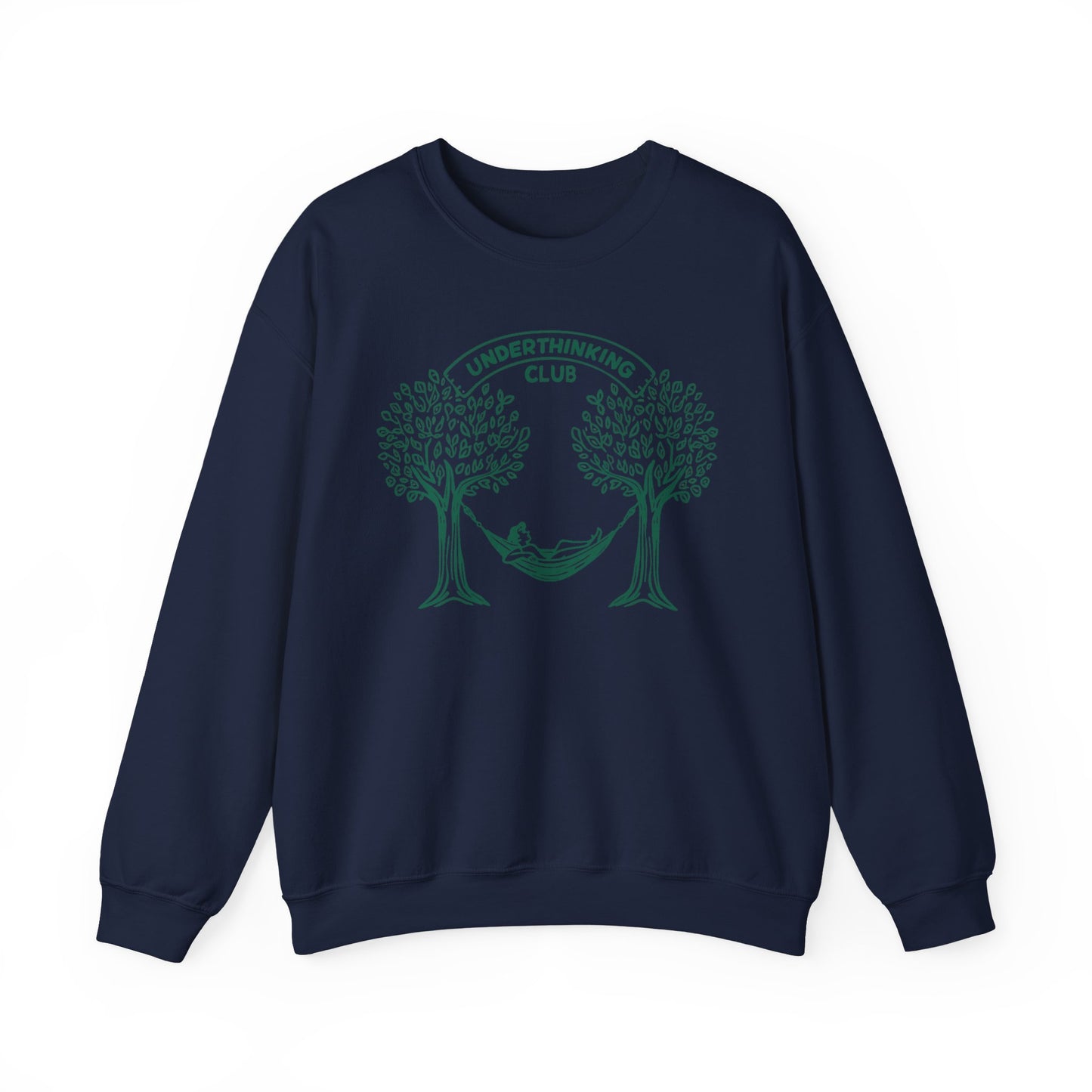 Underthinking Club Crewneck – Unisex Nature Sweatshirt