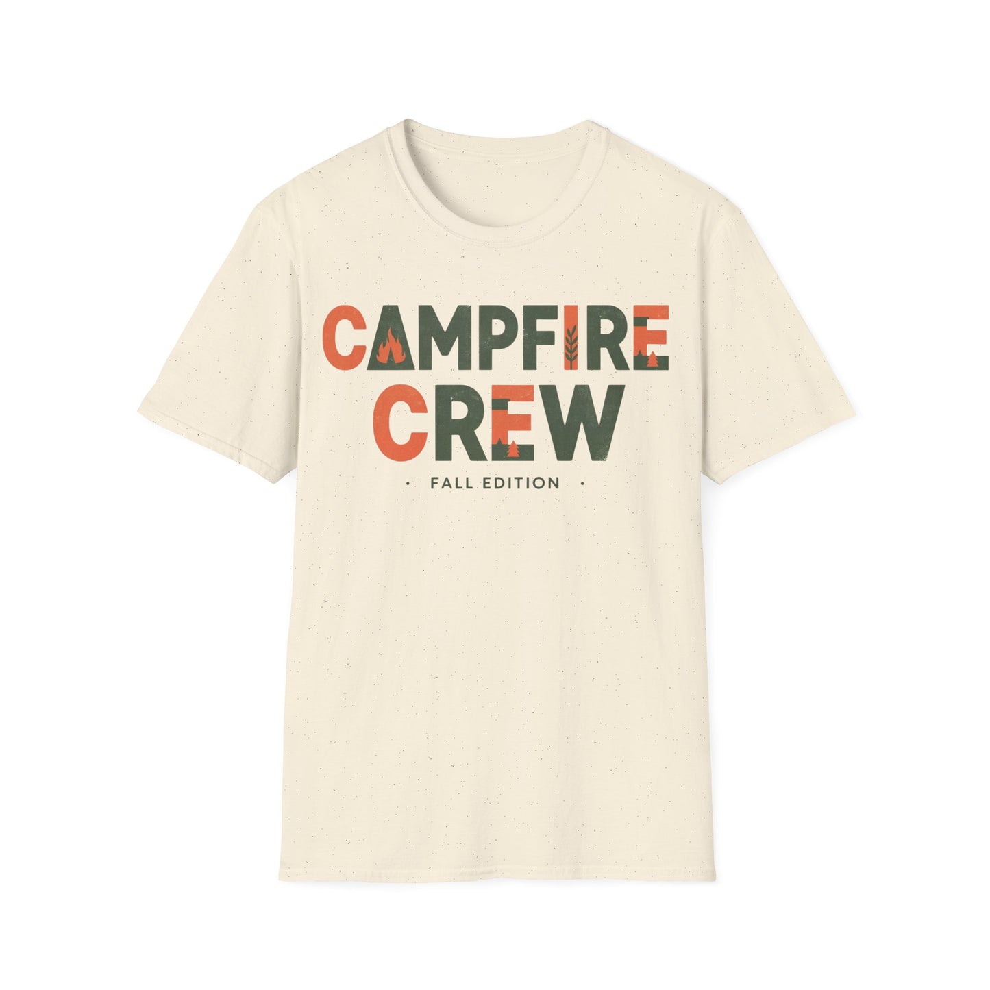 'Campfire Crew - Fall Edition' Camping T-Shirt