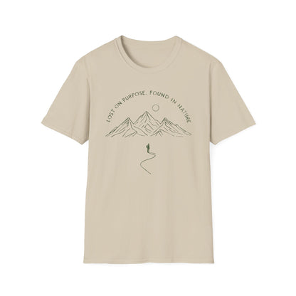 'Lost on Purpose, Found in Nature' T-Shirt