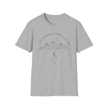 'Lost on Purpose, Found in Nature' T-Shirt
