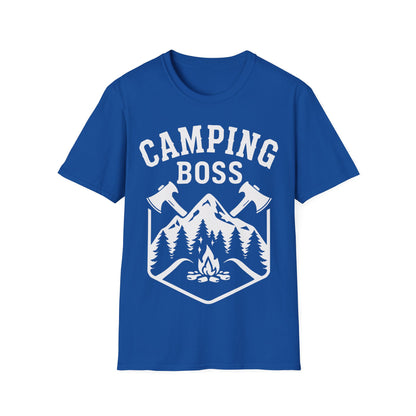 'Camping Boss' Camping T-Shirt