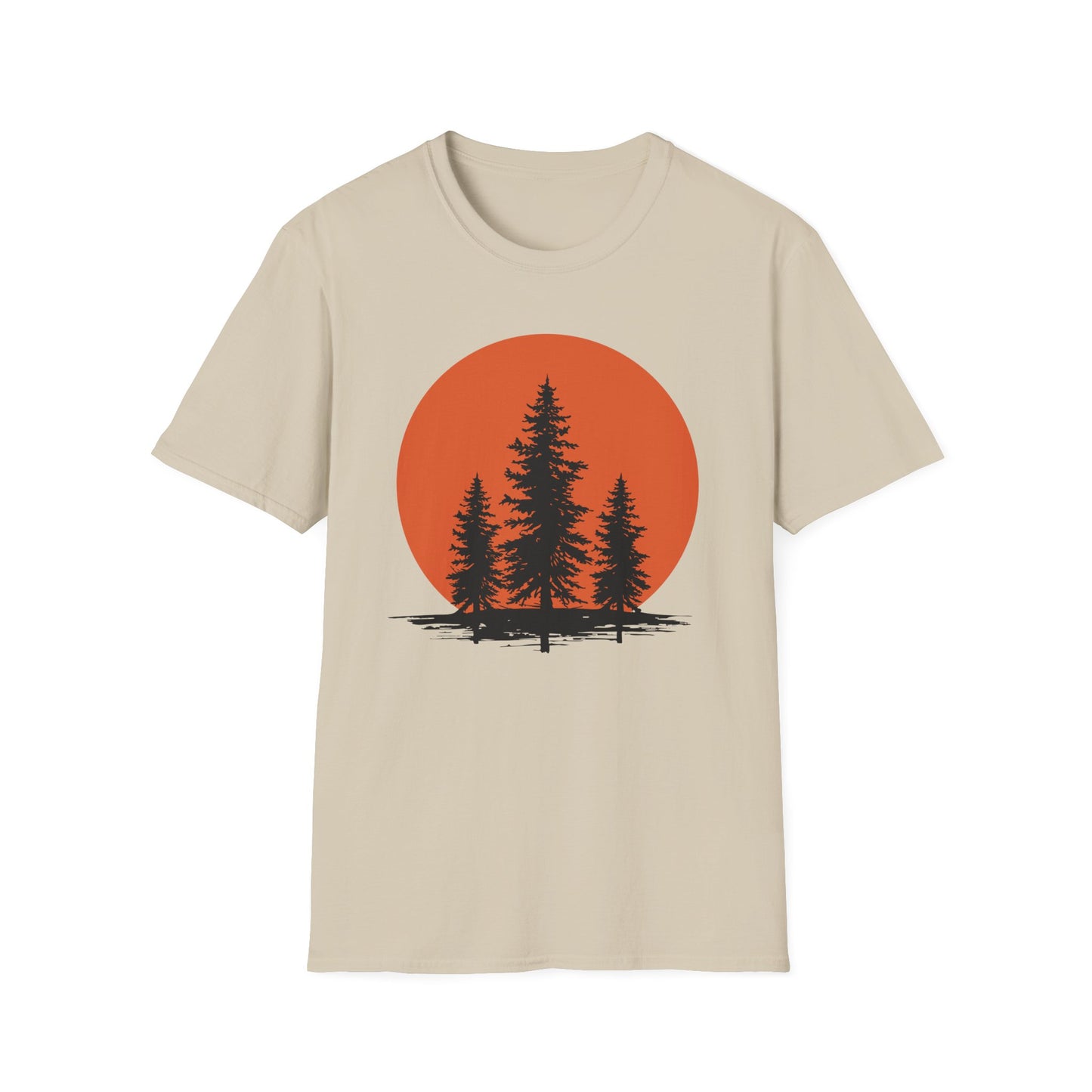 Pine Trees Sunset T-Shirt