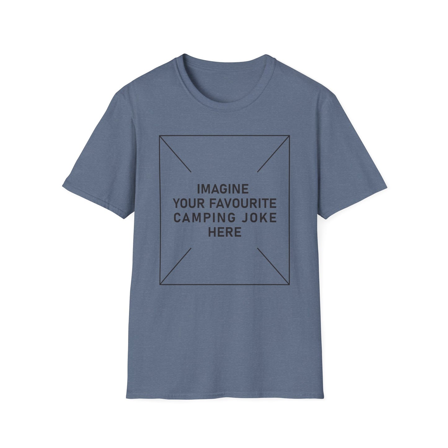 'Imagine Your Favourite Camping Joke Here' T-Shirt