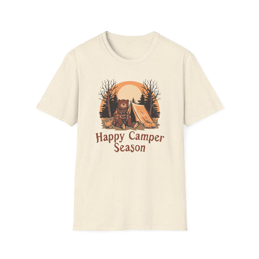 'Happy Camper Season' Camping T-Shirt