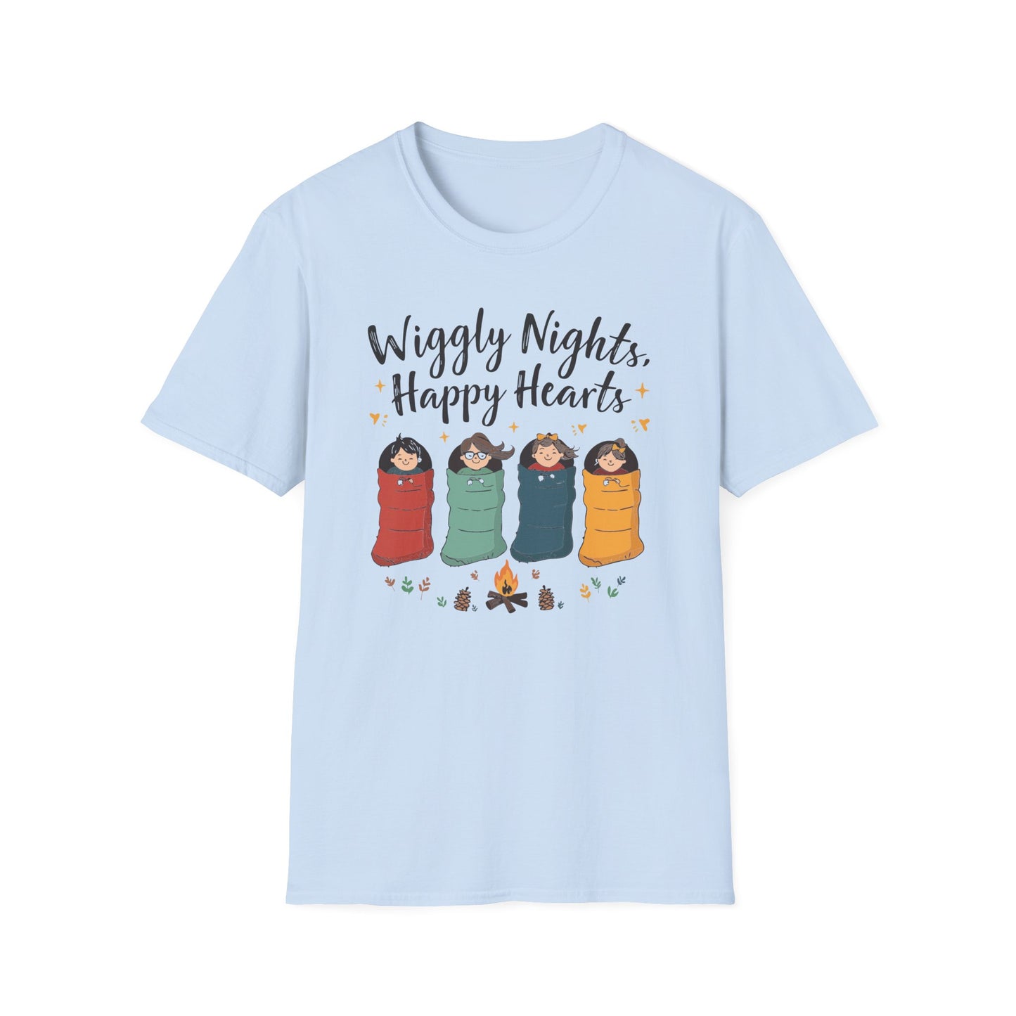 'Wiggly Nights Happy Hearts' T-Shirt