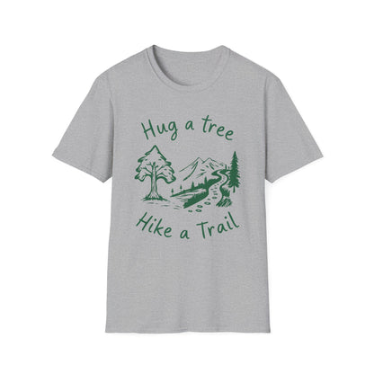 'Hug a Tree Hike a Trail' T-Shirt