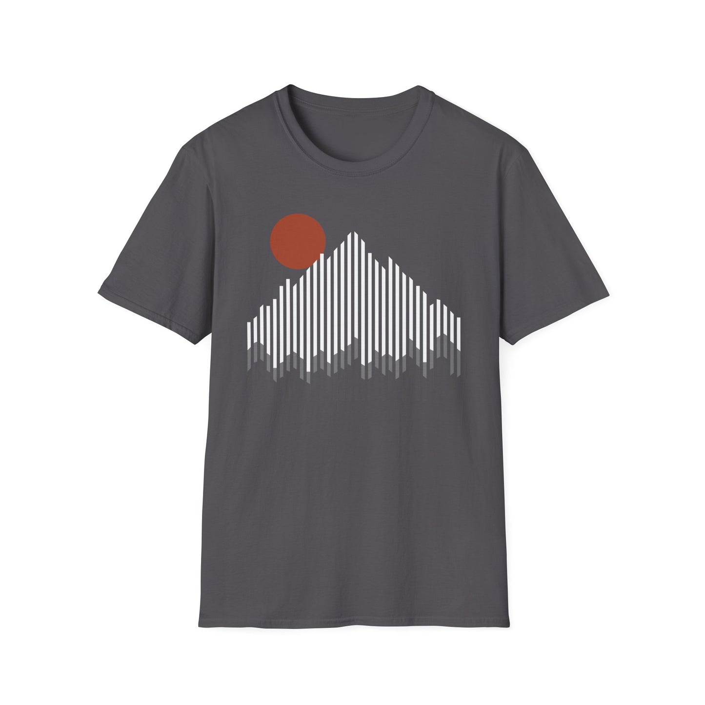 Modern Stripe Mountain T-Shirt