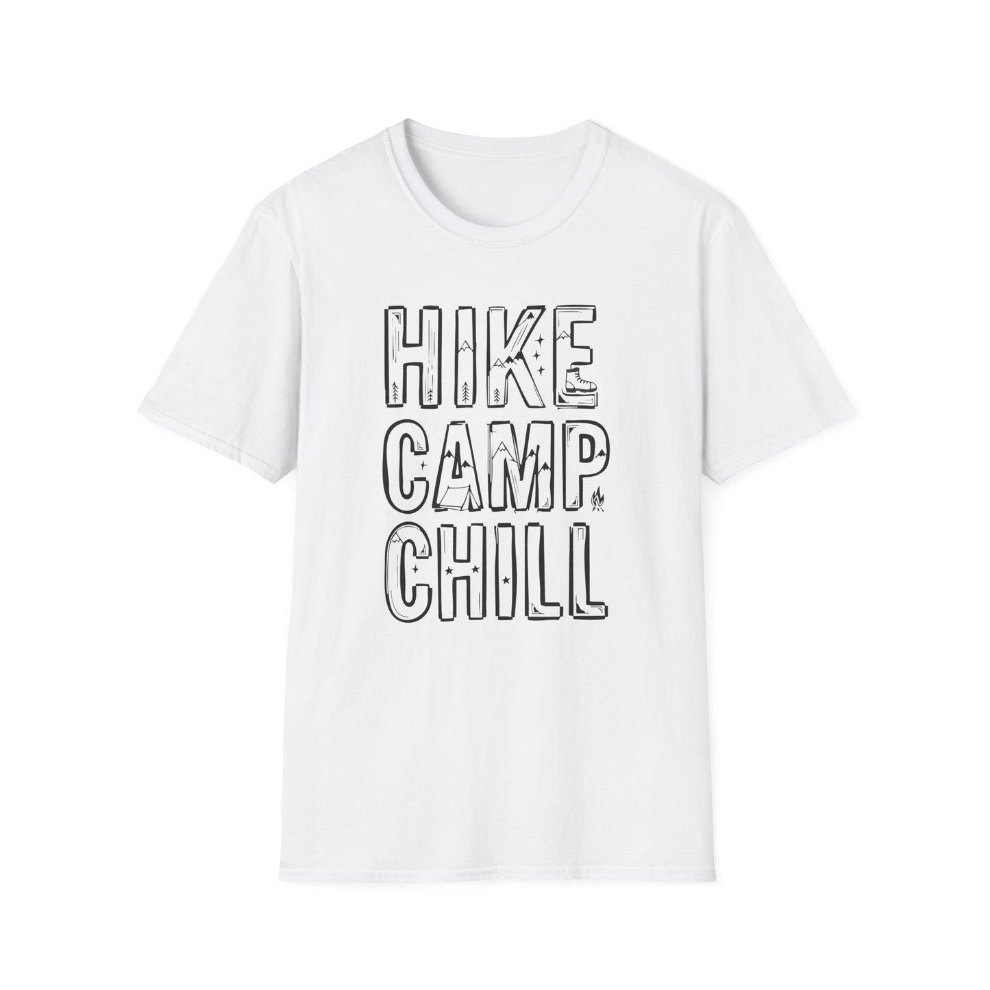 'Hike Camp Chill' Camping T-Shirt