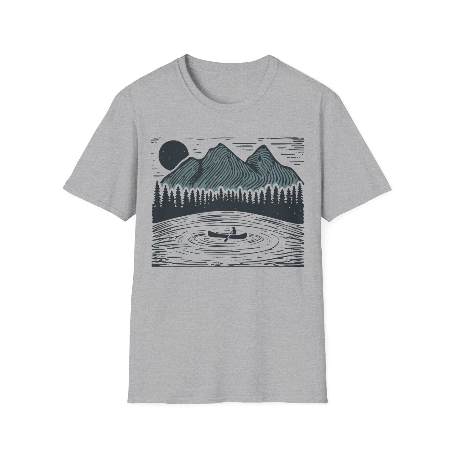 Canoe and Mountain T-Shirt