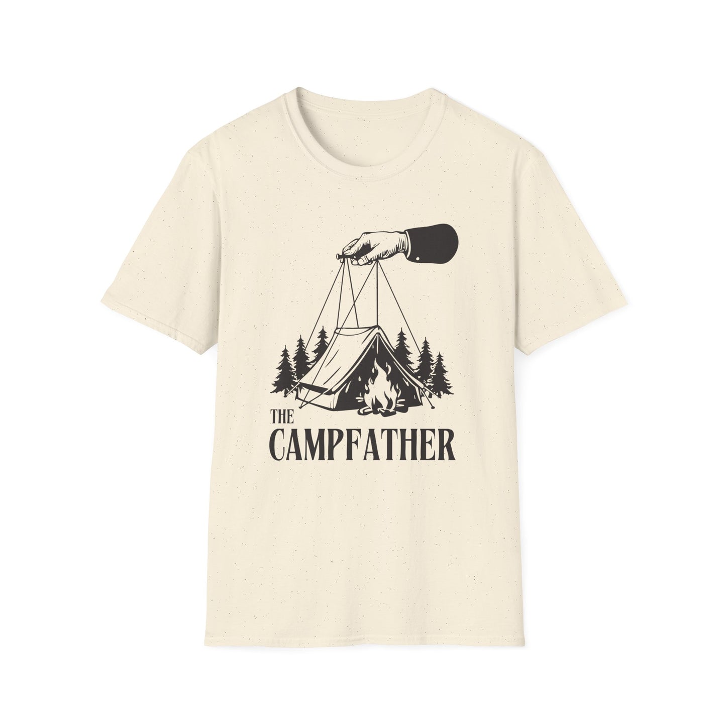 'The Campfather' Camping T-Shirt
