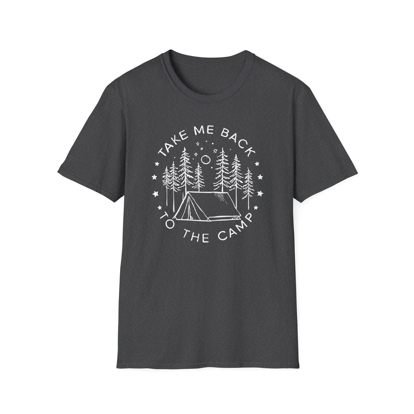 'Take me back to the camp' Camping T-Shirt