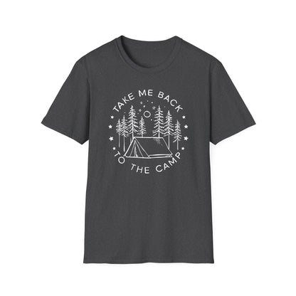 'Take me back to the camp' Camping T-Shirt